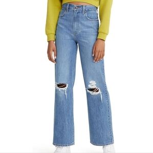 Women's Levi's High Waist Straight Leg 32